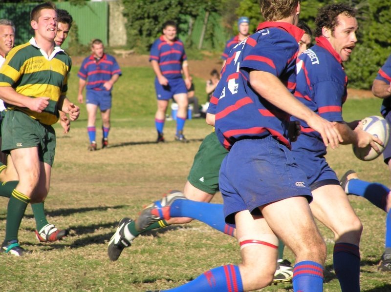1st XV - Andy with ball